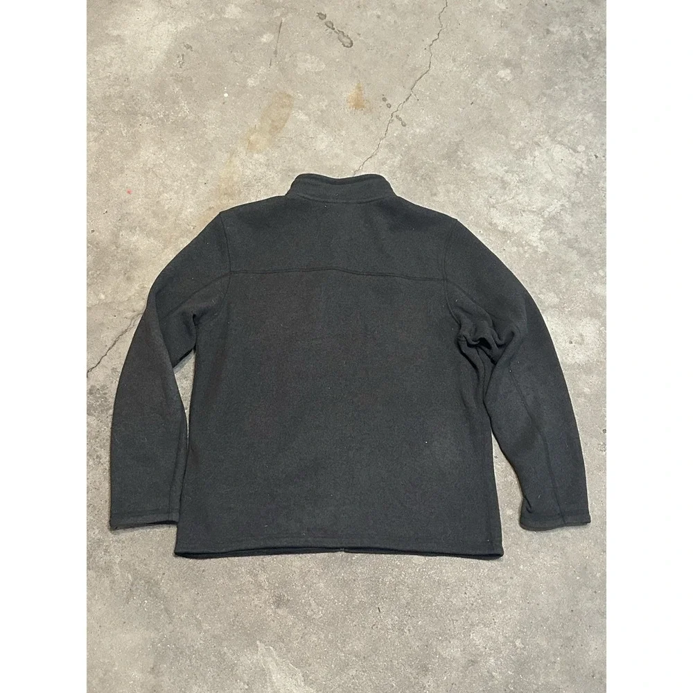 The North Face Gordon Lyons Sweater Fleece Jacket Full Zip XL NF0A33R5 Black‎